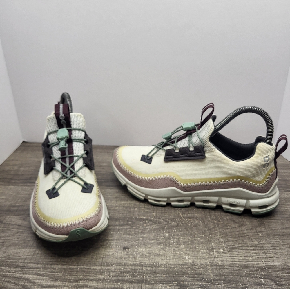 On Cloudaway Running Sneaker Cloudaway Tan Cream Women's Size 6.5